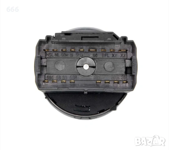 Светлинен блок за Audi A4 B6, A4 B7, 2000-2008, черен, снимка 2 - Аксесоари и консумативи - 54003931