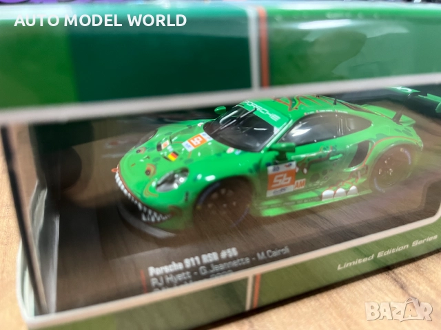 IXO Models Porsche Carrera 911 GT3 R колекция модел мащаб 1:43 Нови, снимка 6 - Колекции - 52448136