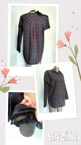 Три различни броя / Дамски маркова риза "Zara", "H&M" и "Riders" / голям размер , снимка 10 - Ризи - 28235344