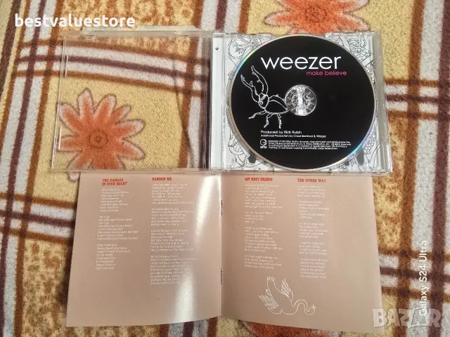 Weezer Make Believe CD Компакт Диск , снимка 7 - CD дискове - 48355735