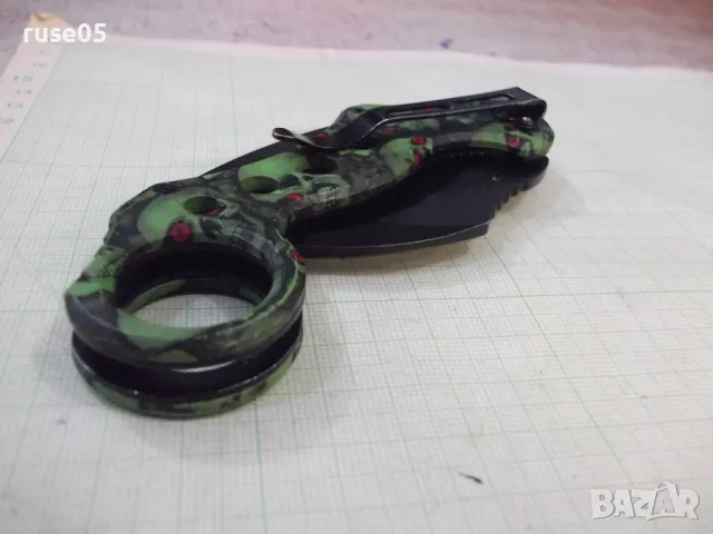 Нож "Derespina GY19-B Karambit Tactical" стоманен сгъваем, снимка 17 - Ножове - 47011731