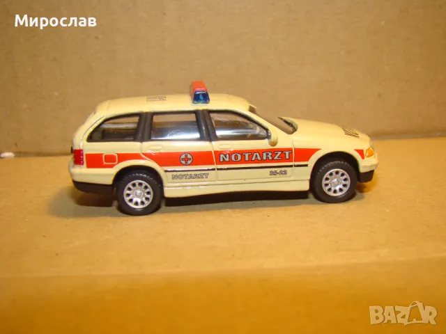 1:72 HONGWELL BMW 3 ИГРАЧКА КОЛИЧКА МОДЕЛ, снимка 3 - Колекции - 48633164