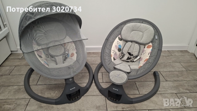 Cangaroo Бебешка електрическа люлка iSwing , снимка 4 - Детски люлки - 52313885