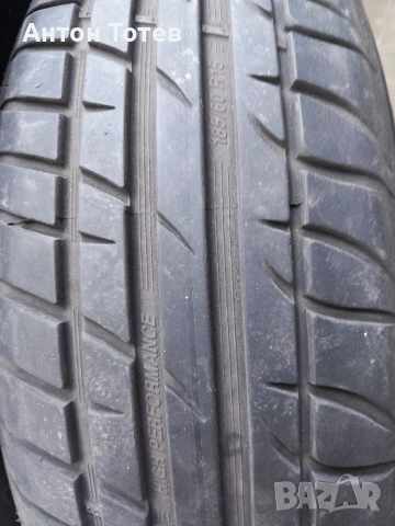 2бр-гуми 185,60,15цола TIGAR , снимка 4 - Гуми и джанти - 54176766