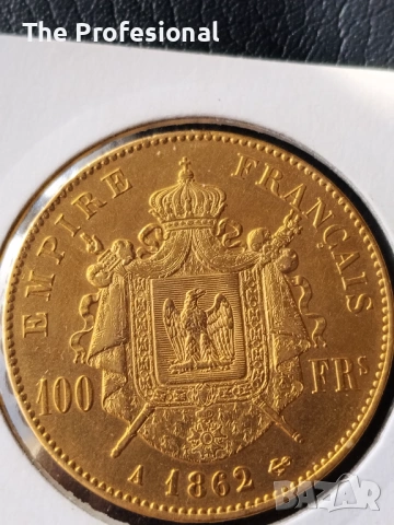 100 златни франка, снимка 4 - Нумизматика и бонистика - 53674061