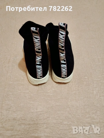 Маратонки тип чорап pinko, снимка 2 - Маратонки - 53036979