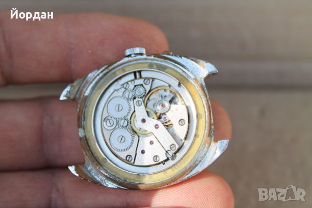 СССР мъжки часовник ''Слава'' 26 камъка , снимка 5 - Антикварни и старинни предмети - 45469318