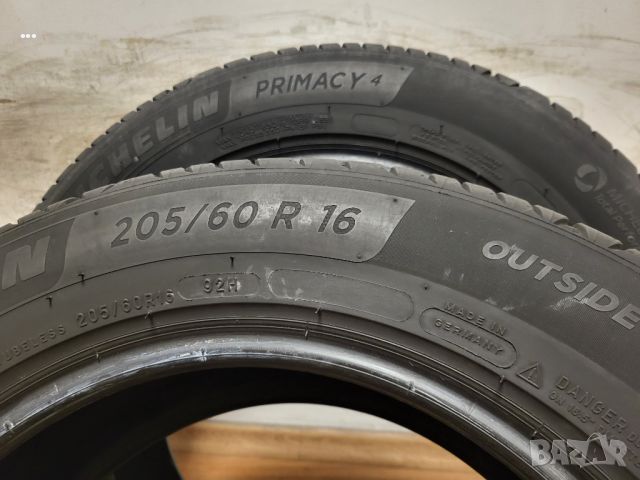 2 бр. 205/60/16 Michelin / летни гуми , снимка 7 - Гуми и джанти - 45717069