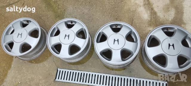 Продавам джанти Honda Civic Type R 14", снимка 2 - Гуми и джанти - 52445757