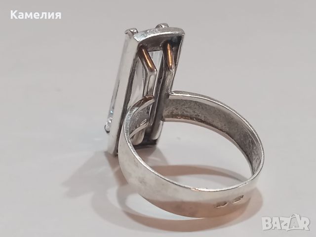 Сребърен пръстен , снимка 15 - Пръстени - 45323127