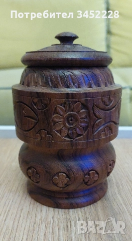 дърворезба кутия за ценители , снимка 2 - Декорация за дома - 52296346