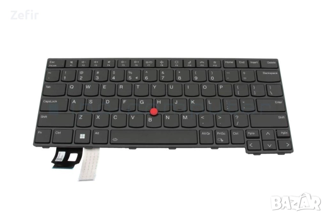 Клавиатура US QWERTY Lenovo ThinkPad P14s 4 P14s 3 L14 4 T14 4 T14 3, снимка 2 - Части за лаптопи - 52579031