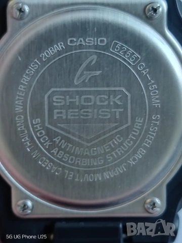 Часовник Casio G-Shock GA-150., снимка 4 - Мъжки - 54128442