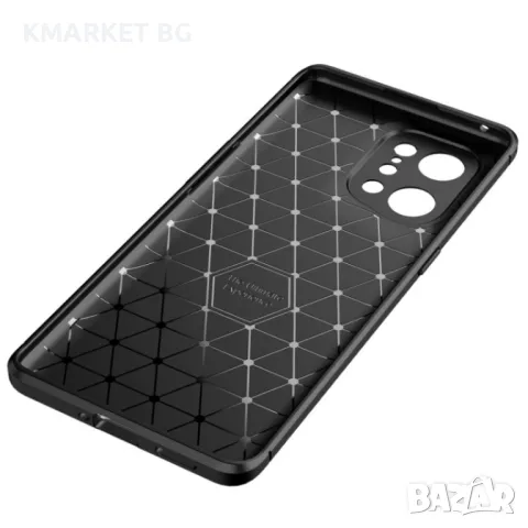 OPPO Find X5 Удароустойчив Carbon Fiber Калъф и Протектор, снимка 5 - Калъфи, кейсове - 49259429