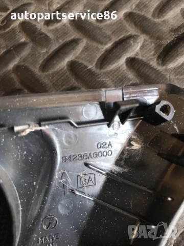 Вътрешна дръжка за предна дясна врата за  Subaru Legacy 2.5 (2004-2008) 94236AG000, снимка 2 - Части - 54235239