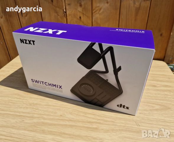 NZXT Relay SwitchMix PC Gaming Headset Stand & Audio Mixer аудио миксер поставка за слушалки НОВ, снимка 1