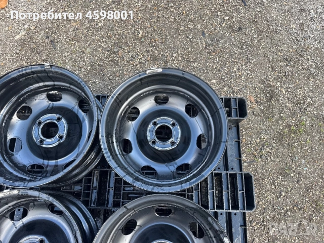 4бр.Оригинални джанти 16цола 4x108 за пикапи Berlingo(2008-2022),Partner(2008-2023), снимка 12 - Гуми и джанти - 54012043