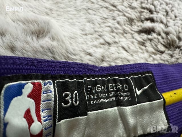 Мъжки шорти Nike x LA Lakers, Размер М, снимка 5 - Къси панталони - 46367180