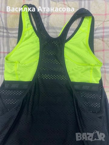 Дамски потник Nike Dry Fit с бюстие, снимка 8 - Потници - 46592772