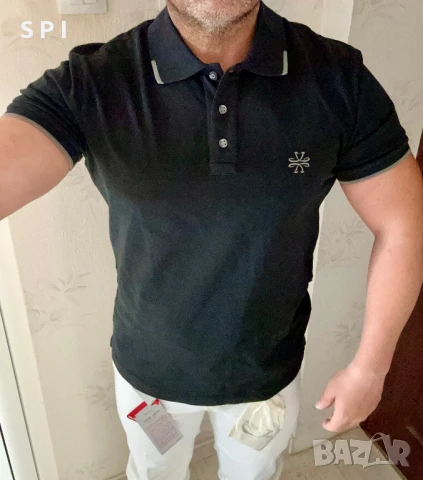 Polo тениска с яка “ Jacob Cohen”, снимка 6 - Тениски - 50713207