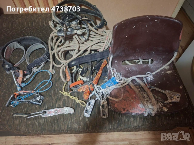 Обурудване за алпинисти, снимка 8 - Спортна екипировка - 53486644
