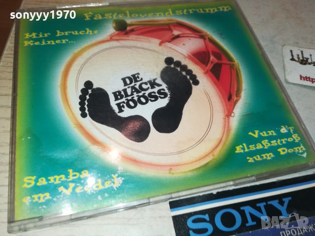 DE BLACK FOOSS CD ВНОС GERMANY 1807241653, снимка 8 - CD дискове - 46623468