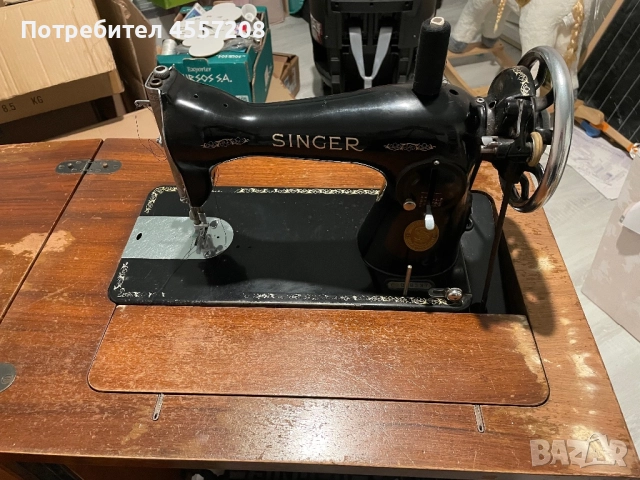 Шевна Машина Сингер 1935г, снимка 3 - Шевни машини - 52518079