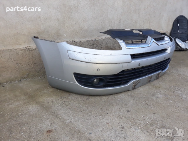 предна броня за ситроен ц4 с маска халогени решетка CITROEN C4, снимка 2 - Части - 53671753