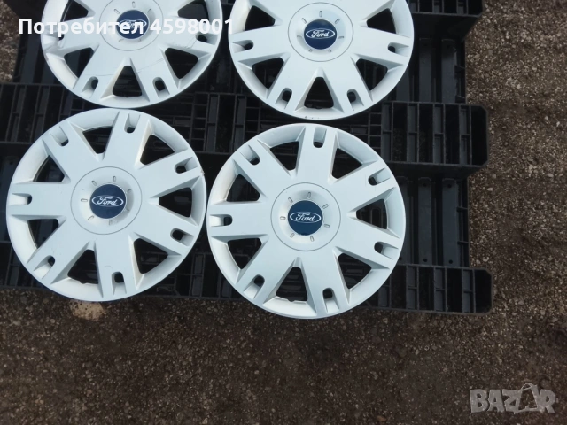 4бр.Оригинални тасове 15цола 5x108 за Ford/Форд, снимка 4 - Гуми и джанти - 53037463
