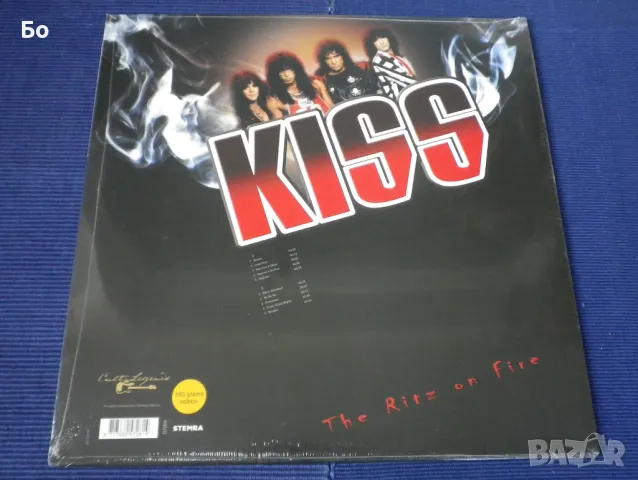 грамофонни плочи Kiss - The Ritz on Fire-Live'1988, снимка 2 - Грамофонни плочи - 47490294