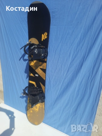 сноуборд  K2  с автомати  157Wсм. , снимка 5 - Зимни спортове - 53791491