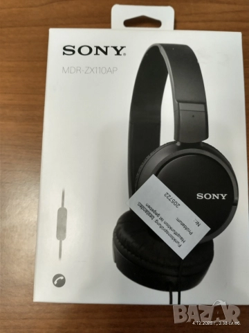 Нови слушалки Sony MDR-ZX110AP