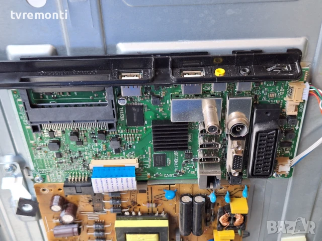 MAIN BOARD, 17MB110P, за 32-инчов телевизор Toshiba 32W3663DG с дисплей VES315WNDS-2D-N14