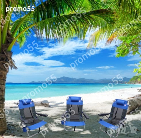 Сгъваем Ултралек Стол с 5 Позиции Тип Раница за Плаж, Къмпинг, Риболов, снимка 11 - Къмпинг мебели - 51652035