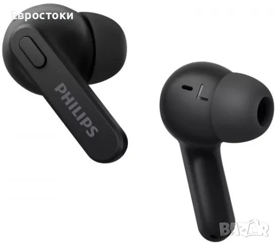 Безжични слушалки Philips - TAT2206BK00, TWS, черни, снимка 7 - Безжични слушалки - 47427645