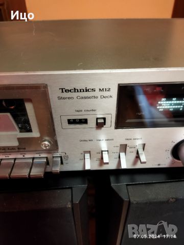 Technics RS-M12 касетен дек.
