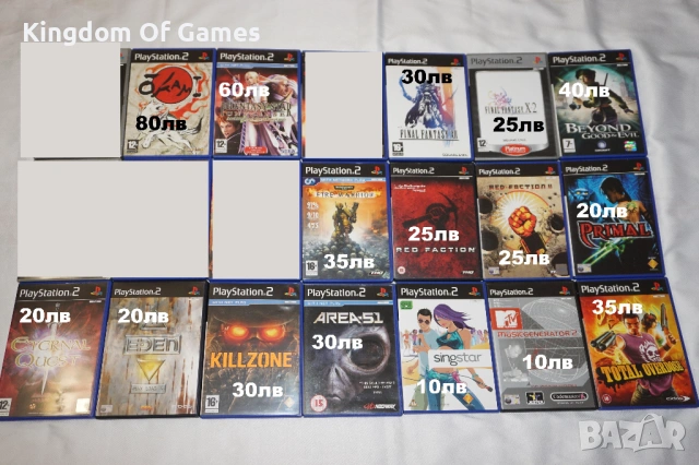 Игри за PS2 God Of War 2/Okami/Phantasy Star/Final Fantasy/Warhammer/Killzone/Area 51/Total Overdose, снимка 2 - Игри за PlayStation - 54080699