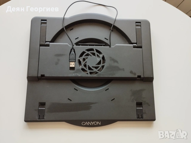Продавам охлаждаща поставка за лаптоп CANYON CNP-NS1 - 17'', снимка 6 - Лаптоп аксесоари - 54236963