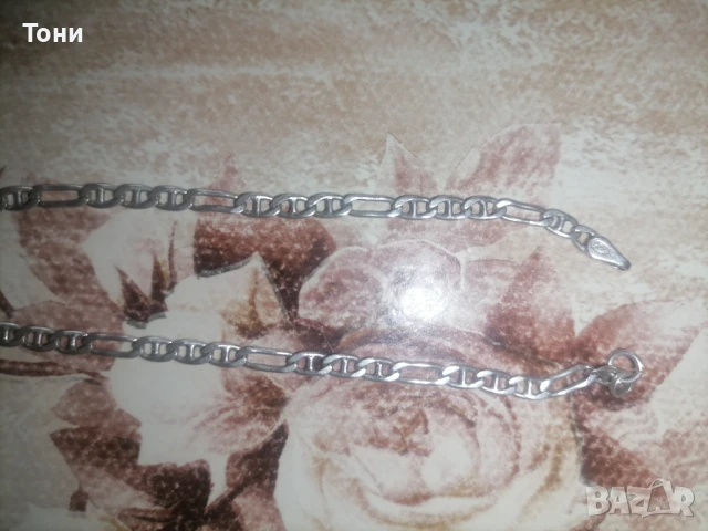 Сребърна Гривничка Нова , снимка 5 - Гривни - 50470578