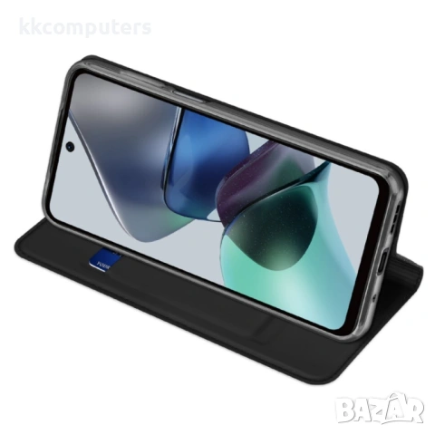 Motorola Moto G13 / G23 DUX DUCIS Кожен Калъф и Протектор, снимка 5 - Калъфи, кейсове - 53151337