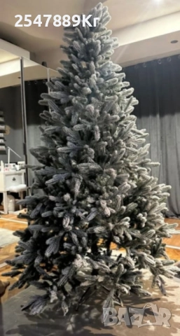 Изкуствена елха K r i n g Melbourne, Цялата заснежена с метална стойка., снимка 2 - Декорация за дома - 52231334