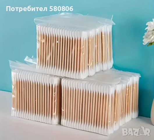 Клечки за уши 1000бр, снимка 2 - Други - 52180742