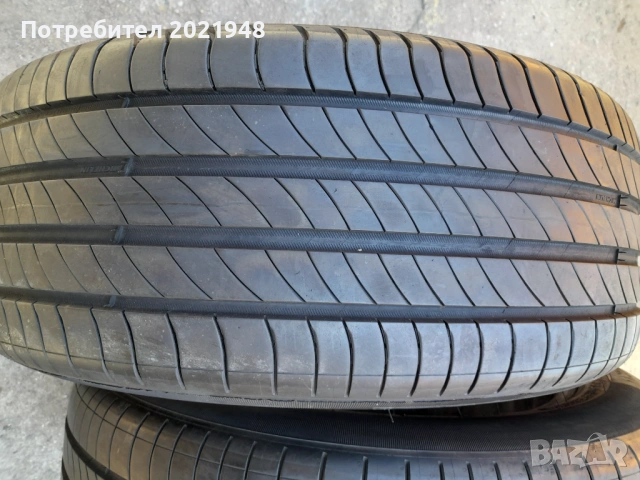 Продава две гуми 215 55 18 цола,ДОТ 2019,Мишелин, снимка 2 - Гуми и джанти - 53856118