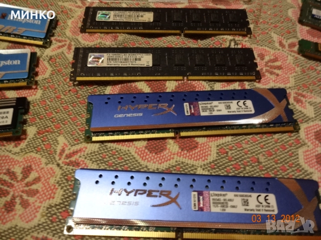 рам памети ддр400,ддр2,ддр3, снимка 9 - RAM памет - 52226298