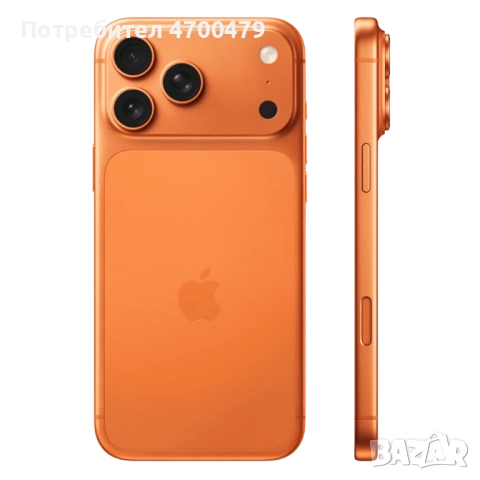 ЧИСТО НОВ! Apple iPhone 17 Pro 256GB Silver, Cosmic Orange, Deep Blue