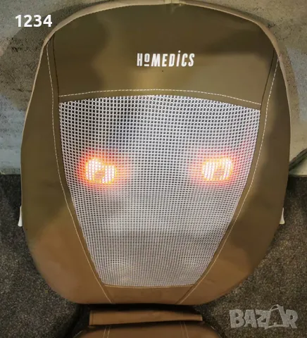 Масажор HoMedics SBM-215H масажираща седалка за Шиацу масаж с подгрев, снимка 3 - Масажори - 49024396