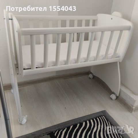 Бебешко легло +матрак, снимка 2 - Бебешки легла и матраци - 45193517