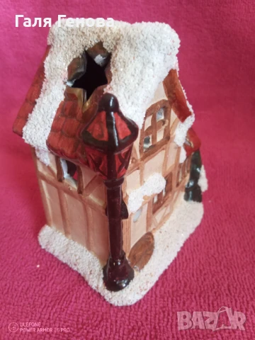 Гипсова фигурка, коледа, снимка 3 - Статуетки - 50904545