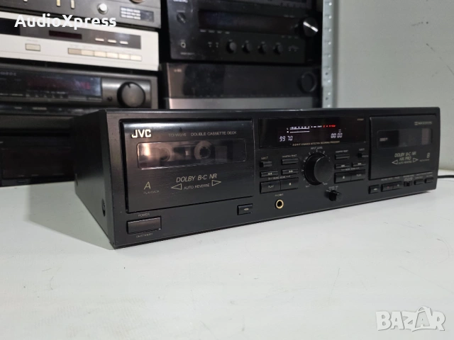 🎵 JVC TD-W316 – Double Cassette Deck | Hi-Fi класика 🎵, снимка 2 - Ресийвъри, усилватели, смесителни пултове - 54275517