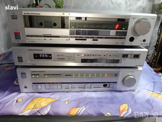 Сет GRUNDING V-7200 T -7200 , снимка 14 - Ресийвъри, усилватели, смесителни пултове - 52858905